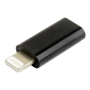 Gembird , USB Type-C adapter (CF/8pin M), Black