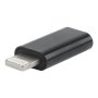 Cablexpert , USB Type-C adapter (CF/8pin M), Black