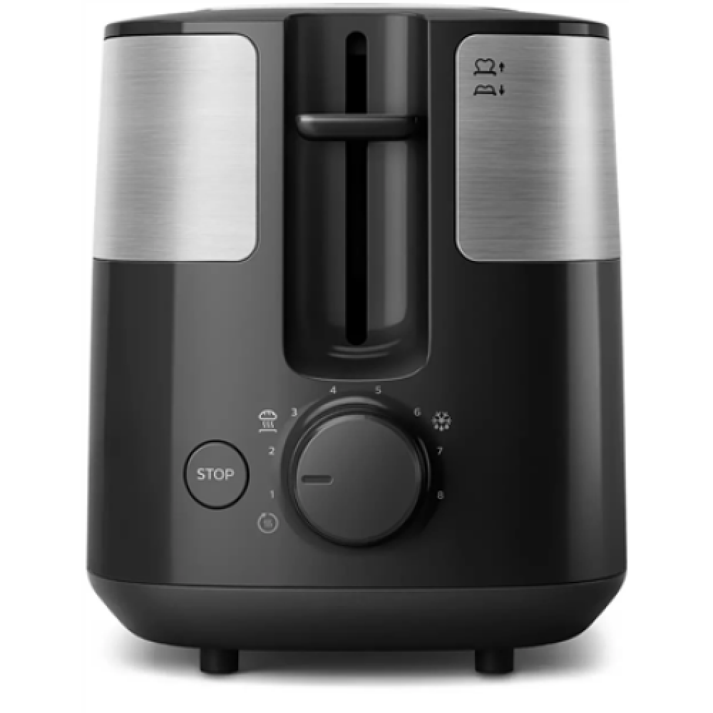 Philips , Toaster , HD2517/90 Daily Collection , Power 830 W , Number of slots 2 , Housing material Plastic , Black/Stainless Steel
