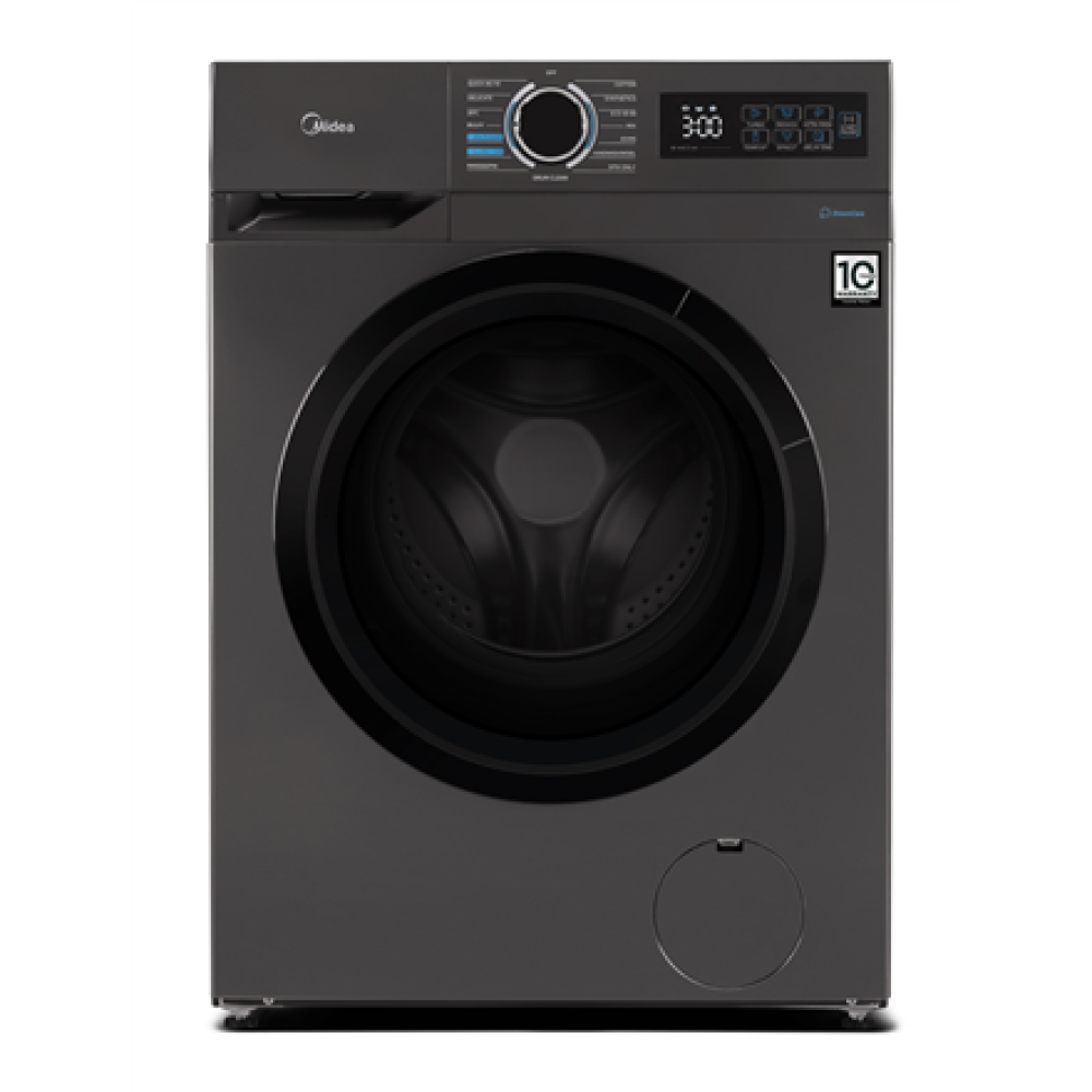 Midea , Washing Machine , MF110W60/T-HR , Energy efficiency class D , Front loading , Washing capacity 6 kg , 1000 RPM , Depth 40 cm , Width 59.5 cm , Display , LED , Silver