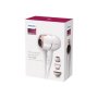 Philips Hair Dryer with SenseIQ , BHD628/00 Prestige , 1800 W , Number of temperature settings 3 , Ionic function , Diffuser nozzle , White/Rose
