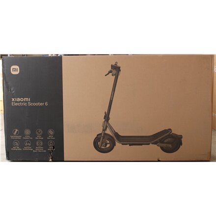SALE OUT. Xiaomi Electric Scooter 6 GL , Xiaomi 24 month(s) , DAMAGED PACKAGING, DEMO