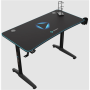 Onex , Gaming Desk w/Cup holder, headset hook, Gamepad holder, Full coverage mouse pad , GD1200H , Black