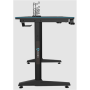 Onex , Gaming Desk w/Cup holder, headset hook, Gamepad holder, Full coverage mouse pad , GD1200H , Black