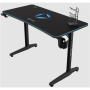 Onex , Gaming Desk w/Cup holder, headset hook, Gamepad holder, Full coverage mouse pad , GD1200H , Black