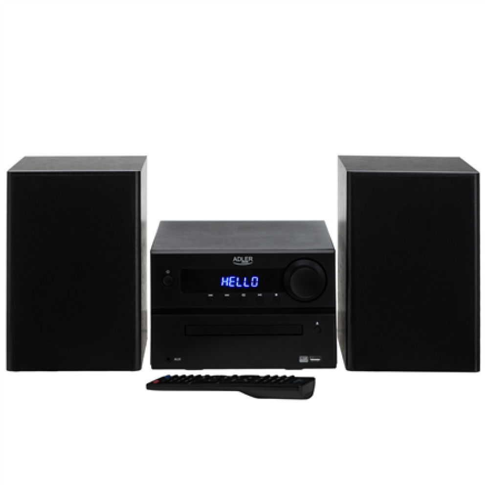 Adler , Mini Hi-Fi Stereo System , AD 1917 , Speakers , USB connectivity , Bluetooth , FM