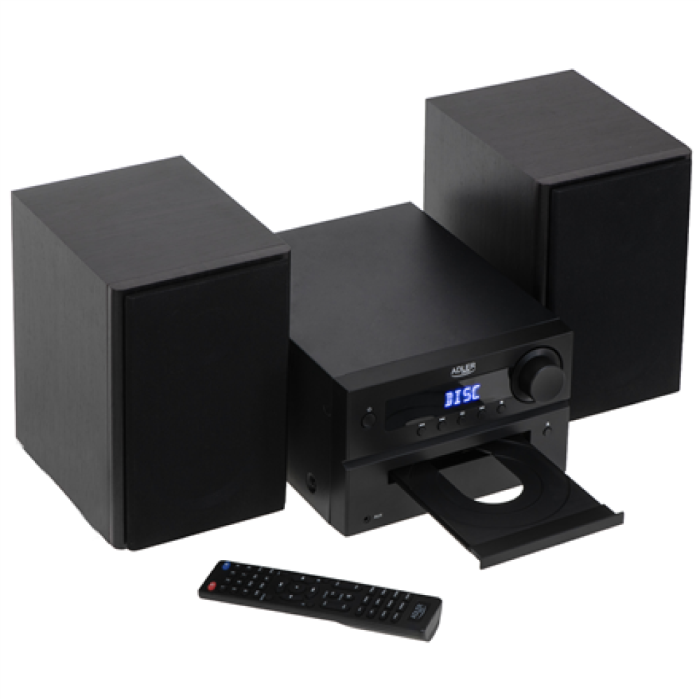 Adler , Mini Hi-Fi Stereo System , AD 1917 , Speakers , USB connectivity , Bluetooth , FM