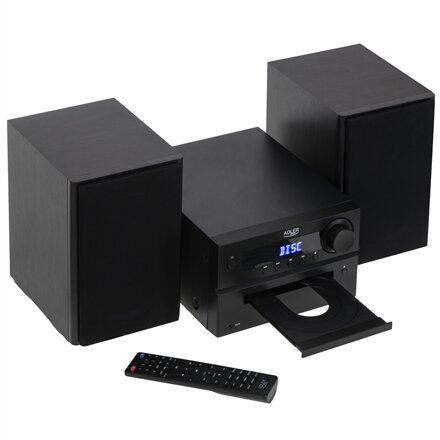 Adler , Mini Hi-Fi Stereo System , AD 1917 , Speakers , USB connectivity , Bluetooth , FM