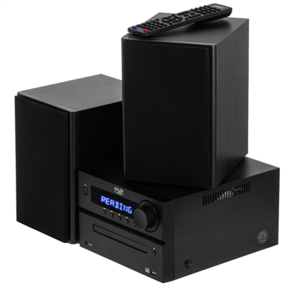 Adler , Mini Hi-Fi Stereo System , AD 1917 , Speakers , USB connectivity , Bluetooth , FM