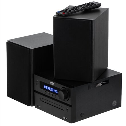 Adler , Mini Hi-Fi Stereo System , AD 1917 , Speakers , USB connectivity , Bluetooth , FM