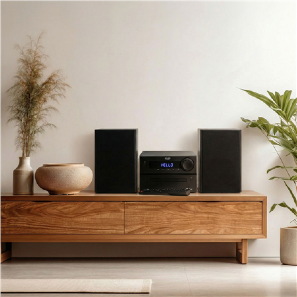 Adler , Mini Hi-Fi Stereo System , AD 1917 , Speakers , USB connectivity , Bluetooth , FM