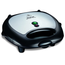 TEFAL , SW614831 , Sandwitch Maker , 700 W , Number of plates 3 , Number of pastry , Diameter cm , Black/Stainless Steel