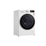 LG Washing Machine With Dryer F4DV509S0E Energy efficiency class B, Front loading, Washing capacity 9 kg, 1400 RPM, Depth 56.5 cm, Width 60 cm, Display, LED, Drying system, Drying capacity 6 kg, Steam function, Direct drive, Wi-Fi, White