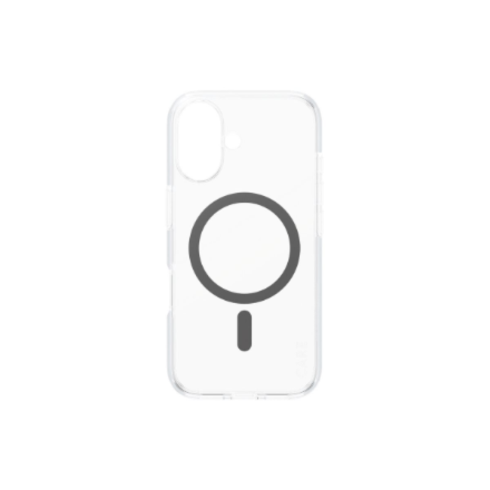 CARE Flagship Case , Back cover , Apple , iPhone 16 , Recycled plastic , Black , MagSafe