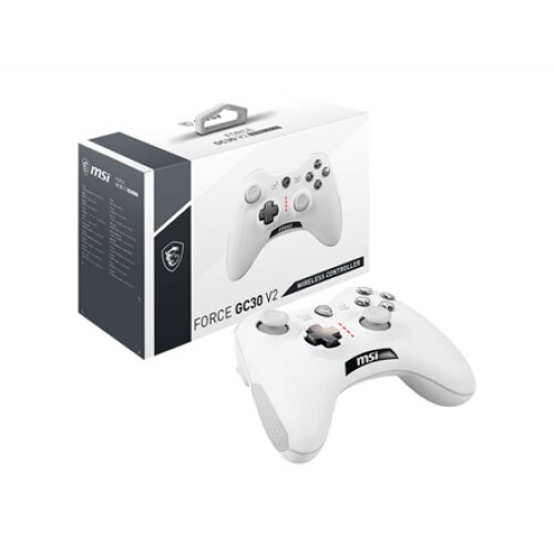 MSI , Force GC30 V2 White , Gaming controller