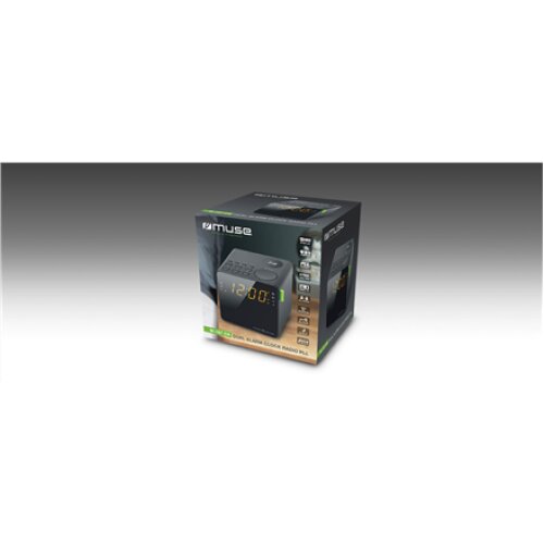 Muse , Dual Alarm Clock Radio , M-187CR