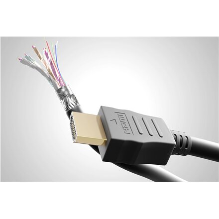 Goobay High Speed HDMI Cable with Ethernet , 0.5 m