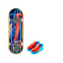 Mattel , Assorted Hot Wheels Skate Fingerboard with Shoes, HGT46 , Multicoloured , Metal/Plastic