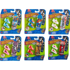 Mattel , Assorted Hot Wheels Skate Fingerboard with Shoes, HGT46 , Multicoloured , Metal/Plastic
