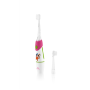 ETA , ETA071090010 , SONETIC Toothbrush , Battery operated , For kids , Number of brush heads included 2 , Number of teeth brushing modes Does not apply , Sonic technology , White/ pink