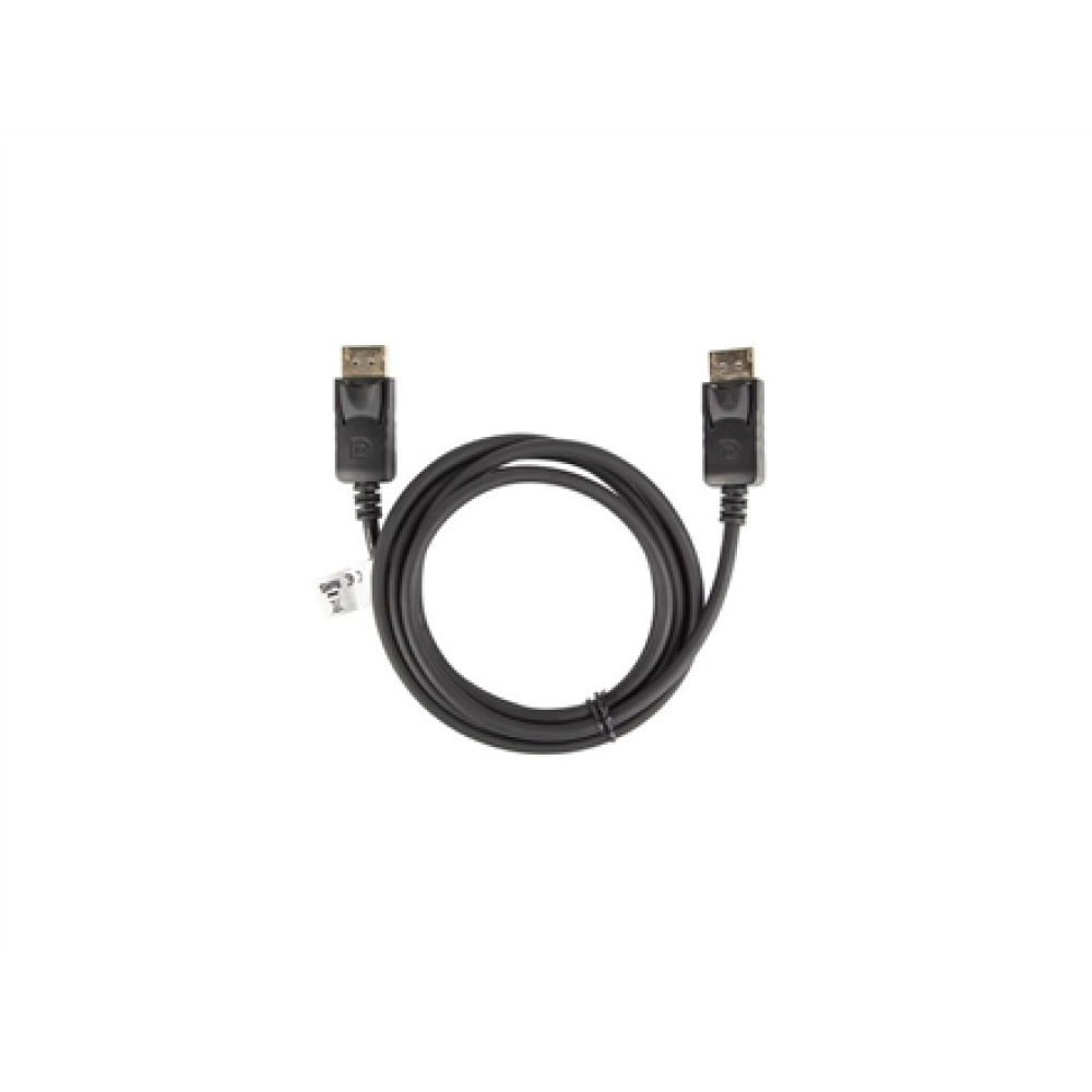 Lanberg DisplayPort M/M Cable 19 PIN V1.2, 1.8 m , CA-DPDP-10CC-0018-BK