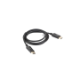 Lanberg , DisplayPort M/M Cable 19 PIN V1.2, 1.8 m , CA-DPDP-10CC-0018-BK