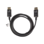 Lanberg DisplayPort M/M Cable 19 PIN V1.2, 1.8 m , CA-DPDP-10CC-0018-BK