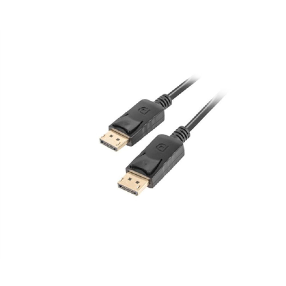 Lanberg DisplayPort M/M Cable 19 PIN V1.2, 1.8 m , CA-DPDP-10CC-0018-BK