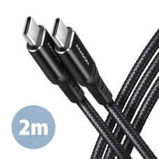 AXAGON Data and charging cable, 2 m , BUCM-CM20AB , USB Type C to USB Type C