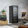 Caso , Smart Wine Cooler , WineExclusive 126 , Energy efficiency class G , Free standing , Bottles capacity 126 bottles , Cooling type Compressor technology , Black