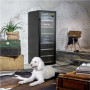 Caso , Smart Wine Cooler , WineExclusive 126 , Energy efficiency class G , Showcase , Free standing , Bottles capacity 126 bottles , Cooling type Compressor technology , Black