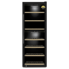 Caso , Smart Wine Cooler , WineExclusive 126 , Energy efficiency class G , Free standing , Bottles capacity 126 bottles , Cooling type Compressor technology , Black