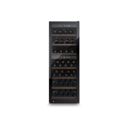 Caso , Smart Wine Cooler , WineExclusive 126 , Energy efficiency class G , Showcase , Free standing , Bottles capacity 126 bottles , Cooling type Compressor technology , Black