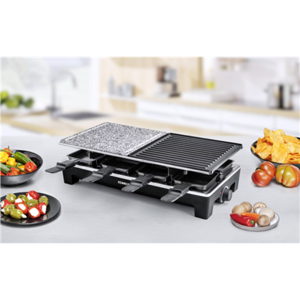 Rommelsbacher , Raclette grill , RCS 1350 , Grill , 1350 W , Black/Grey