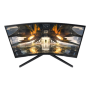 Samsung Gaming Monitor LS27AG550EPXEN 27 VA QHD 16:9 1 ms 300 cd/m² Black HDMI ports quantity 1 165 Hz