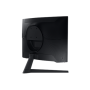 Samsung Gaming Monitor LS27AG550EPXEN 27 VA QHD 16:9 1 ms 300 cd/m² Black HDMI ports quantity 1 165 Hz