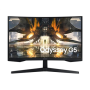 Samsung Gaming Monitor LS27AG550EPXEN 27 VA QHD 16:9 1 ms 300 cd/m² Black HDMI ports quantity 1 165 Hz