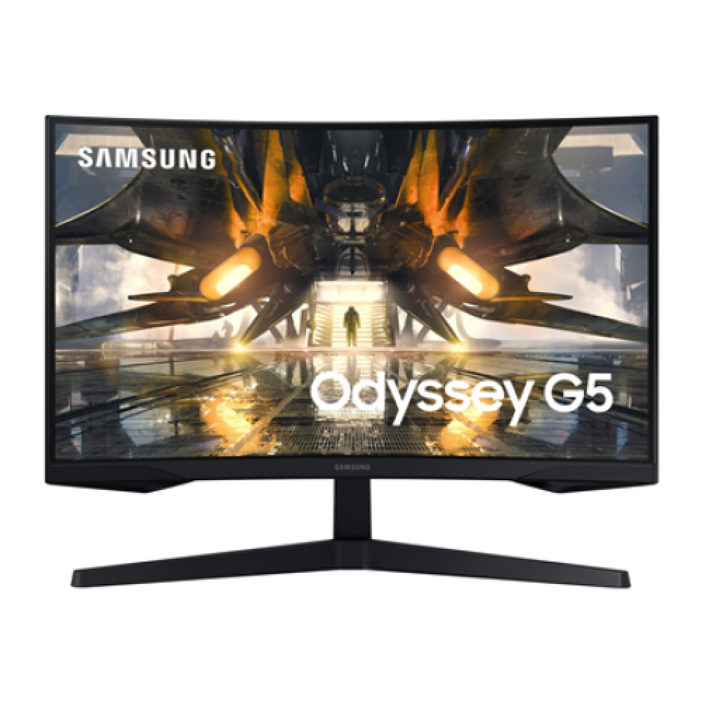 Samsung Gaming Monitor LS27AG550EPXEN 27 VA QHD 16:9 1 ms 300 cd/m² Black HDMI ports quantity 1 165 Hz