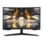 Samsung Gaming Monitor LS27AG550EPXEN 27 VA QHD 16:9 1 ms 300 cd/m² Black HDMI ports quantity 1 165 Hz