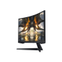 Samsung Gaming Monitor LS27AG550EPXEN 27 VA QHD 16:9 1 ms 300 cd/m² Black HDMI ports quantity 1 165 Hz