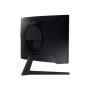 Samsung Gaming Monitor LS27AG550EPXEN 27 VA QHD 16:9 1 ms 300 cd/m² Black HDMI ports quantity 1 165 Hz