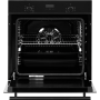 Simfer Oven (Serie 1) 8208KERSI 80 L, Multifunctional, Manual, Mechanical control, Height 60 cm, Width 60 cm, Black glass