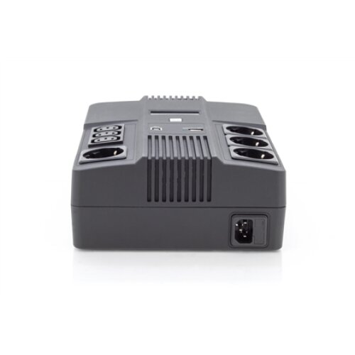Digitus , All-in-One UPS , All-in-One UPS, 800VA/480W, LED 12V/9Ah x1, 4x CEE 7/7,3x IEC C13, USB, RJ45 , 800 VA , 480 W