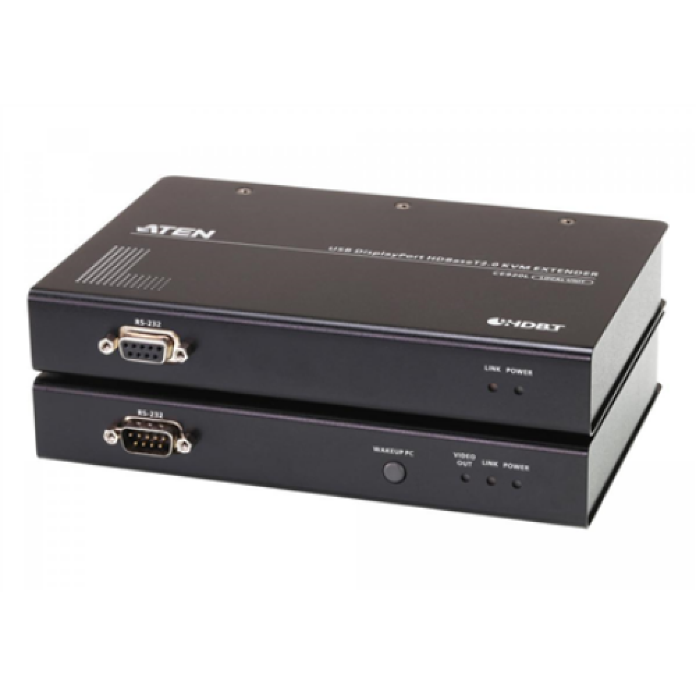 Aten CE920 USB DisplayPort HDBaseT2.0 KVM Extender, 4K@100m w/o Ethernet Port , Aten , KVM Extenders , CE920 USB DisplayPort HDBaseT2.0