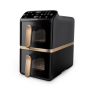 Philips Dual Basket Airfryer , NA462/70 4000 Series , Power 2750 W , Capacity 10 L , Rapid Air technology , Black