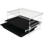 Gorenje Oven , BOS67372CLB , 77 L , Electric , AquaClean , Mechanical control , Steam function , Height 59.5 cm , Width 59.5 cm , Black