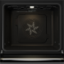 Gorenje Oven , BOS67372CLB , 77 L , Electric , AquaClean , Mechanical control , Steam function , Height 59.5 cm , Width 59.5 cm , Black