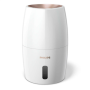 Philips , HU2716/10 , Humidifier , 17 W , Water tank capacity 2 L , Suitable for rooms up to 32 m² , NanoCloud evaporation , Humidification capacity 200 ml/hr , White