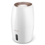 Philips , HU2716/10 , Humidifier , 17 W , Water tank capacity 2 L , Suitable for rooms up to 32 m² , NanoCloud evaporation , Humidification capacity 200 ml/hr , White