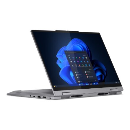 Lenovo ThinkBook 14 2-in-1 G5 , Luna Grey , 14 , IPS , Touchscreen , WUXGA , 1920 x 1200 pixels , Intel Core Ultra 5 , 225U , 16 GB , SO-DIMM DDR5 , Solid-state drive capacity 512 GB , Intel Graphics , Windows 11 Pro , 802.11ax , Bluetooth version 5.3 , K